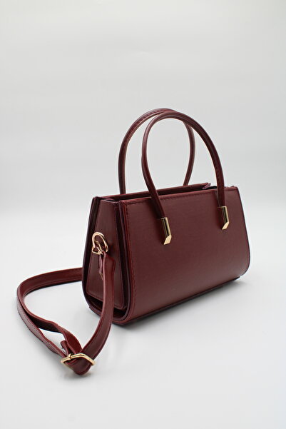 LASSO -Women's Burgundy Small Size Stylish Hand, Arm, and Shoulder Bag