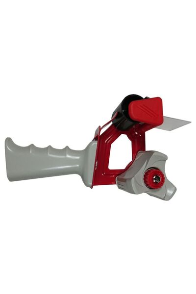 Fabrilux Manual Steel Tape Dispenser with Ergonomic Non-Slip Handle for Sealing Boxes and Parcels