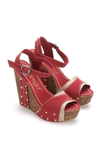 DARUGA Women's High Wedge Heeled Open Toe Evening Dress Shoes