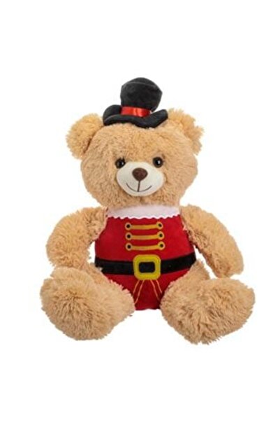 SHOPIENS Plush Teddy with Christmas Soldier Uniform 40 cm