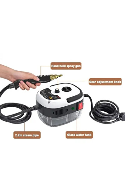 Teknova Steam Cleaner 2500W, 3 Bar Pressure, Perfect for Stove, Hood and Surfaces