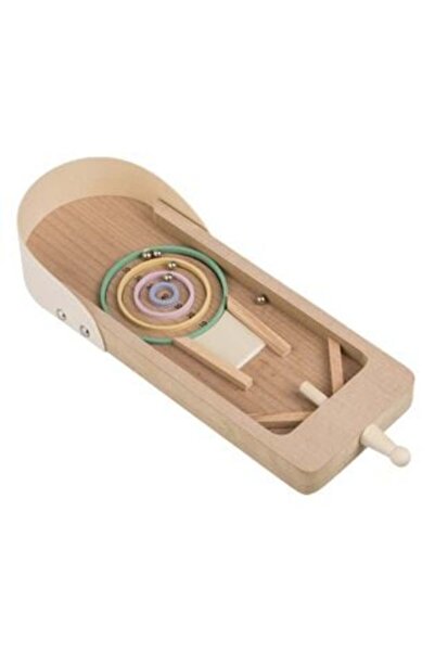 SHOPIENS Wooden Tabletop Pinball Game