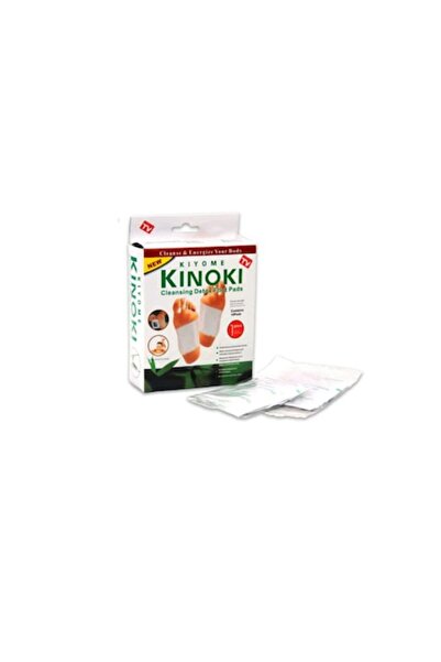 Fabrilux Plasturi detoxifianți Kinoki cu bambus, 10 bucăți, îngrijire picioare, curățare nocturnă -