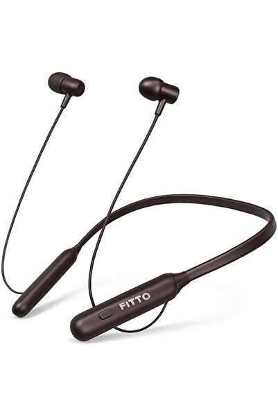 fitto Bluetooth Earphone from - Wireless Neckband with Touch Control and Deep Bass Sound