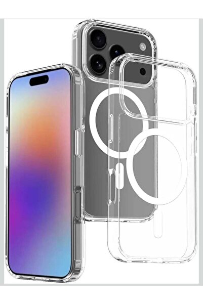 Generic Cover Clear Case Magnetic for iphone 17/16/15/14/13/12/11
