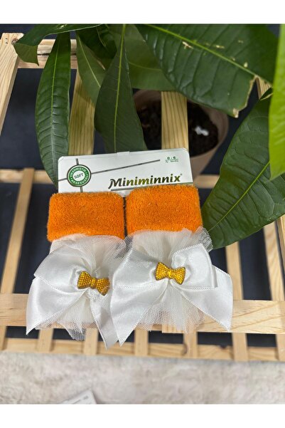 NurcanBebe Towel Socks with Bow Accessories