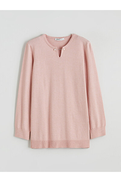 LC Waikiki Vizyon Yeni Sezon Bisiklet Yaka Kadın Triko Kazak