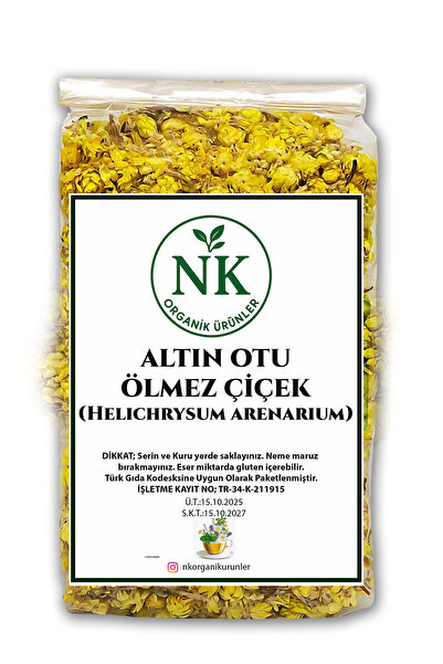 nk organik Altın Otu (Ölmez Çiçek) 50gr