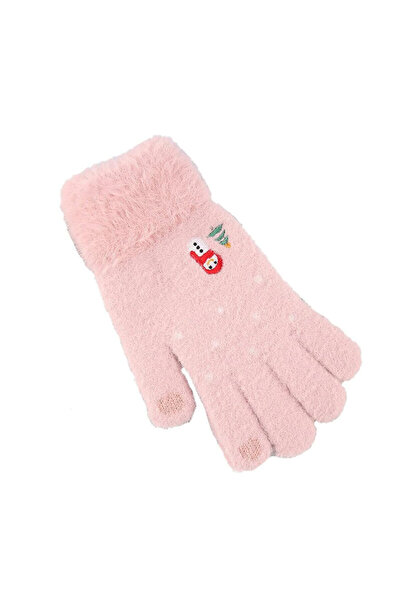 Techsuit Women's gloves Techsuit, pink, 21 cm, ST0011