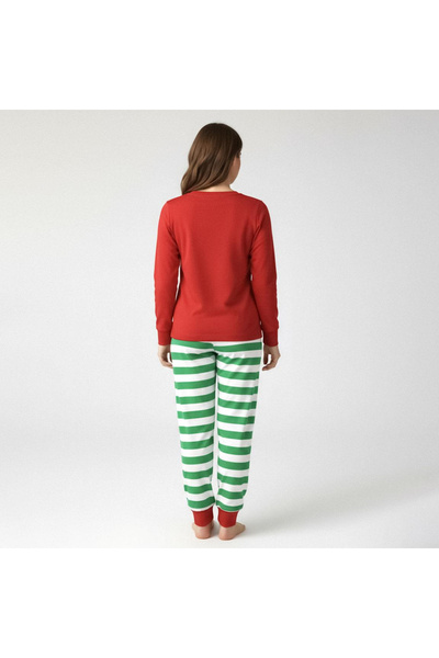 The elf Women's Cotton Christmas Pajamas,