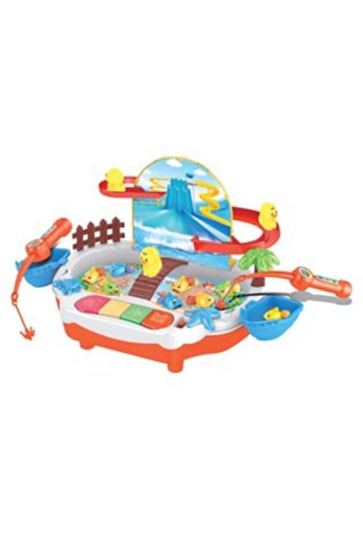 SHOPIENS Fishing Board Game with Fish & Ducks