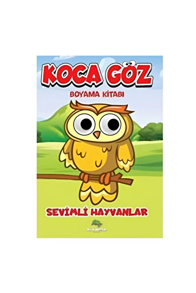 Angel Of Life Big Eye Cute Animals Coloring Book