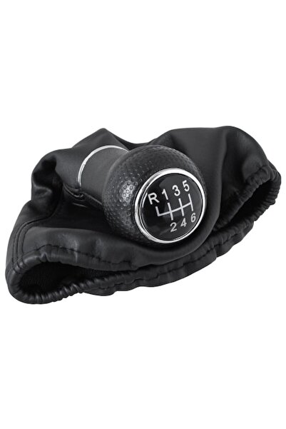 Autowag Manetă schimbător de viteze cu manșon Autowag, negru, 6 trepte — pent...