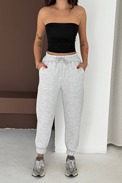 Noa Noa Γυναικείο παντελόνι Jogger με ψηλή μέση – Soft Motion