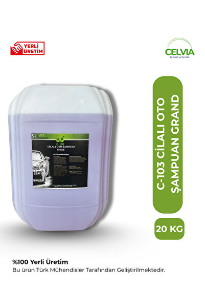 CELVIA Temizlik Cilalı Oto Şampuan Grand %70 Cilalı Kostiksi 20 kg