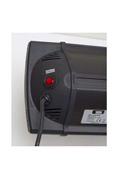 Rovitech Infrared heater 2000W, 4 levels, remote, timer, black