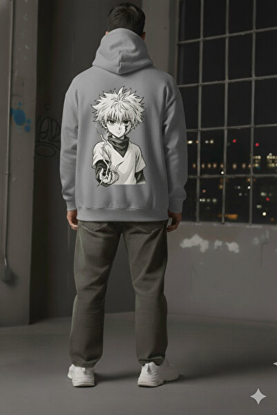 EFFRENATU سترة كيلوا مطبوع بغطاء رأس بغطاء للرأس