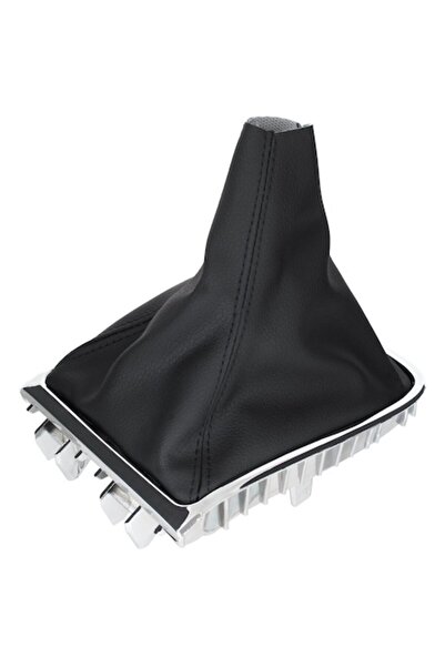 Autowag Manșon schimbător de viteze pentru Opel Astra IV J, negru cu ramă cro...