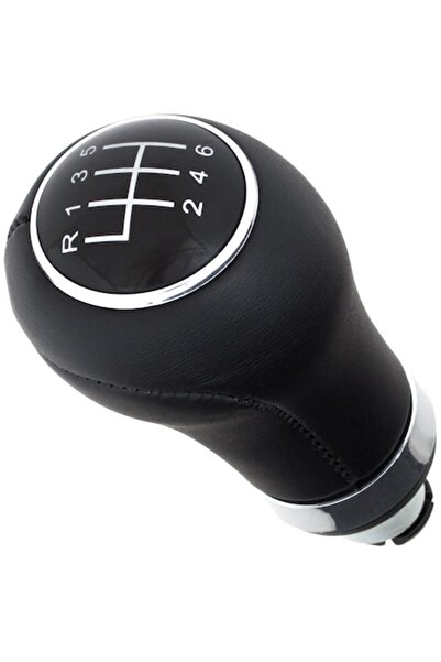 Autowag Manetă schimbător de viteze - Negru cu crom, 6 trepte, pentru Audi A1...