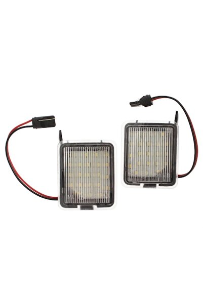 Autowag Lumini oglindă LED, 2 buc, compatibile cu Ford C-MAX II, Focus Mk3, Kuga, Mondeo Mk4, S-MAX