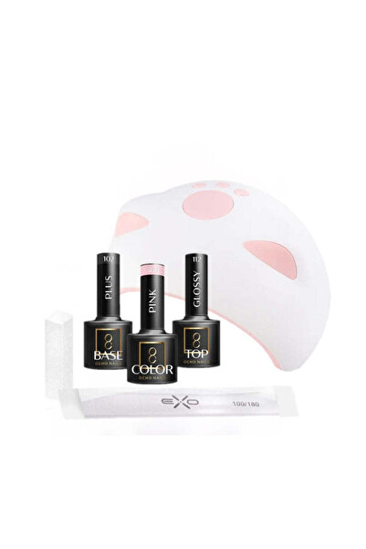 Cosmeticos Kit de unghii Ocho Nails cu lampă UV