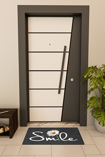 Dormot High Quality Digital Printing, Standard, Daisy Smile Themed Doormat