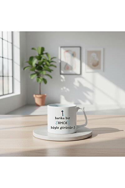 IVART Kişiye Özel-Harika Bir Amca-Teyze-Hala-Dayı Böyle Görünür Baskılı Porse...