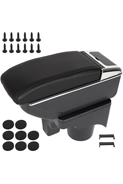 Autowag Cotieră pentru VW Golf V (2003-2009), Golf VI (2008-2013), Jetta V (2005-2010) - Negru - Piele