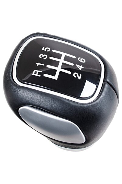 Autowag Manetă schimbător de viteze neagră - piele 6 trepte + R pentru Chevro...