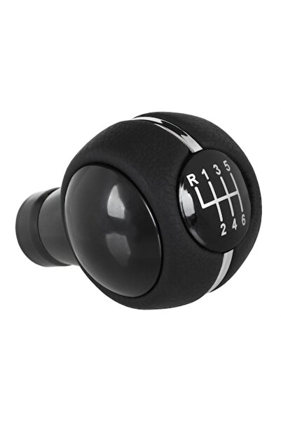 Autowag Manetă schimbător de viteze, Mini F55, negru cu elemente cromate, 6 t...