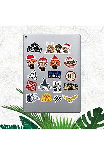 hediyenebak مجموعة ملصقات هاري بوتر السلسلة الأولى |   ملصق للكمبيوتر المحمول والكمبيوتر الشخصي والتابلت والهاتف والدفتر ومجلة البوليت جورنال