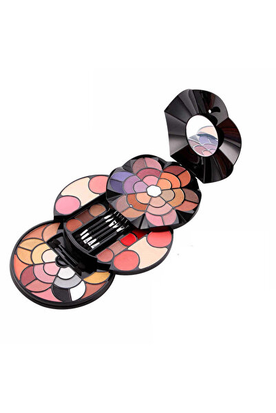 Cosmeticos Make-up kit Miss Rose, Black Round Flower 7002-360