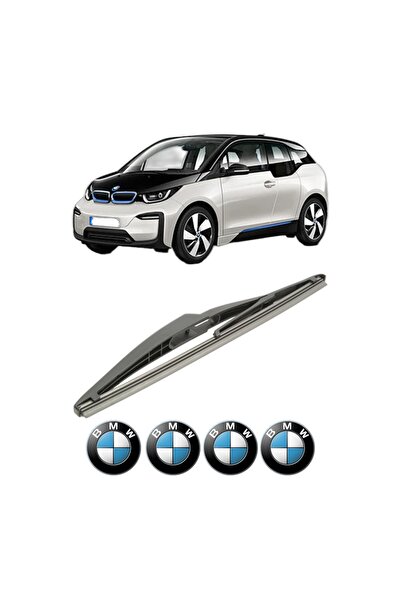 Bosch Rear wiper blade compatible with BMW i3 (I01) from 2013, car rear window, Twin, , 4 BMW Car Stickers