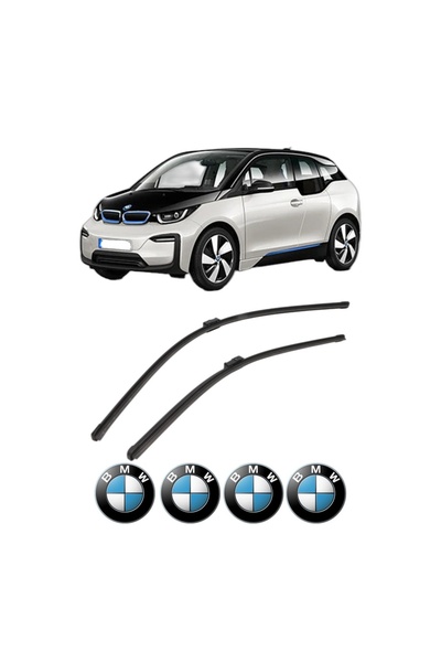 Bosch Stergatoare compatibile cu BMW i3 (I01) din 2013-2017, parbriz auto, 2 ...