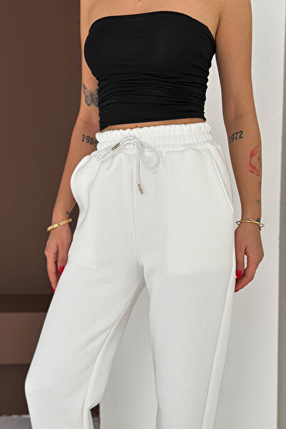 Noa Noa Γυναικείο παντελόνι Jogger με ψηλή μέση – Soft Motion