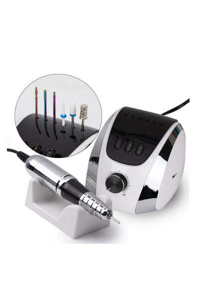 Cosmeticos Freză electrică pentru manichiură și pedichiură 68W | M13 | Argintiu