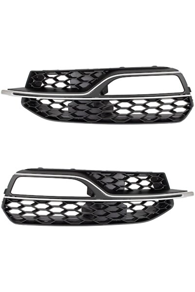 Autowag Grilă bară față pentru Audi A3 8V S-LINE 2012-2016, Autowag, set de 2, neagră