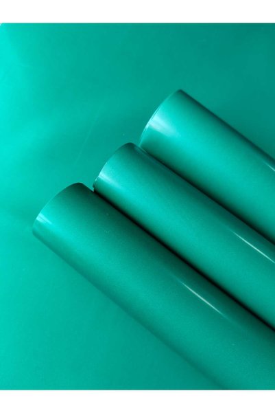 ÇINARASYADAHOME Green 57X57 cm Double-Sided Glossy Wrapping Paper Gift Packaging and Flower Bouquet Holder 4 Pieces