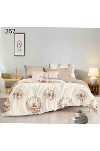 Finet Bed Linen - 6 Pieces - Plant Pattern GR357