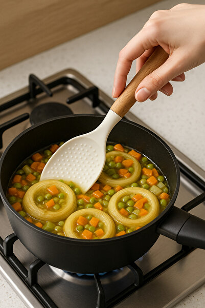 BeigeCo. Silicone Spoon