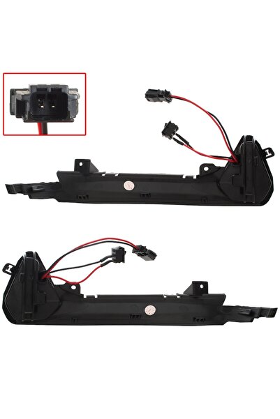 Autowag LED Smoked Dynamic Mirror Turn Signals for Audi A6 C7 (2012-2018), set of 2