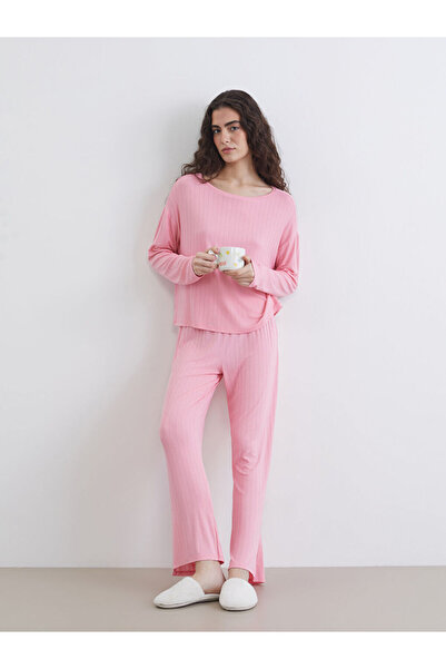 LC Waikiki Crew Neck Women's Pajama Set