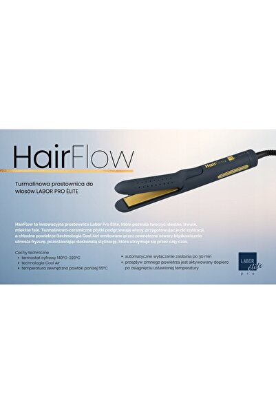 LABOR PRO Le008 Laborpro , Innovative Hair Straightening And Curling Iron With Cold Air Fixation , Hair Flow