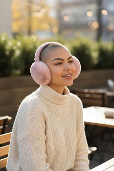 C&A&B KUZEY AVİZE Cold Protective Soft Plush Foldable Ear Protector Earphones