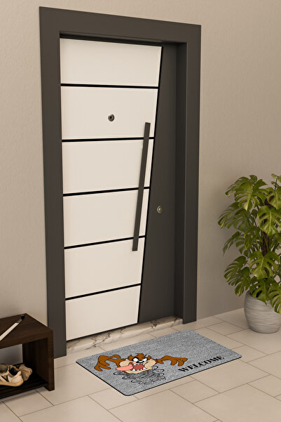 Dormot High-Quality Digital Printing, Tasmanian Devil Welcome Themed Doormat