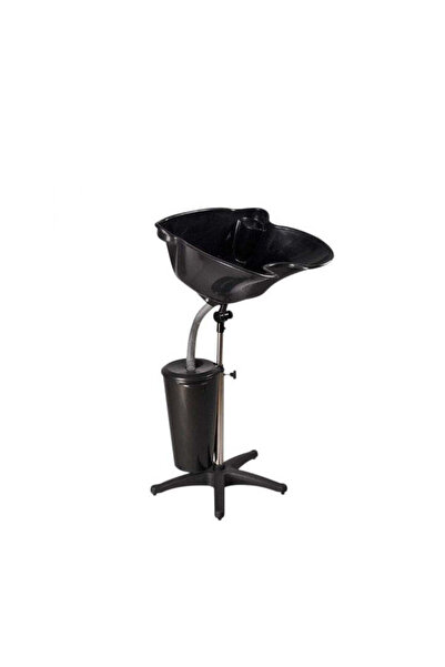 Cosmeticos Cabină de coafură/frizerie + recipient golire | Portabil | Negru