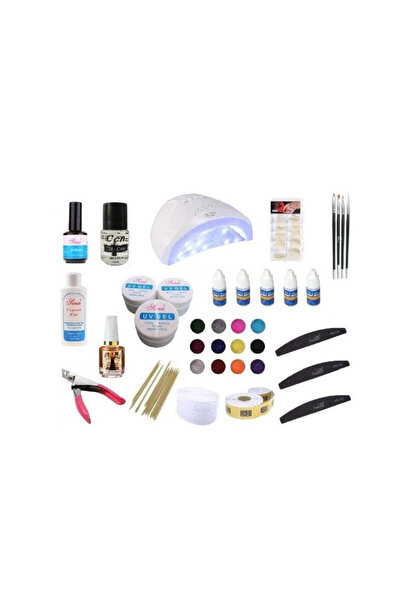 Cosmeticos Kit și vârfuri pentru unghii cu gel - BAZA