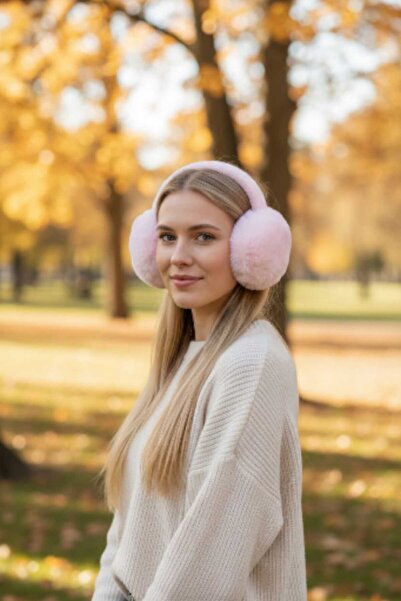 C&A&B KUZEY AVİZE Cold Protective Soft Plush Foldable Ear Protector Earphones