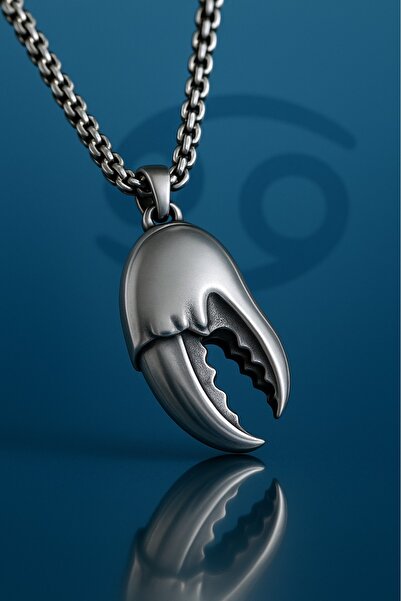 voyageaccessory Astrological Zodiac Stainless Steel Cancer Pendant