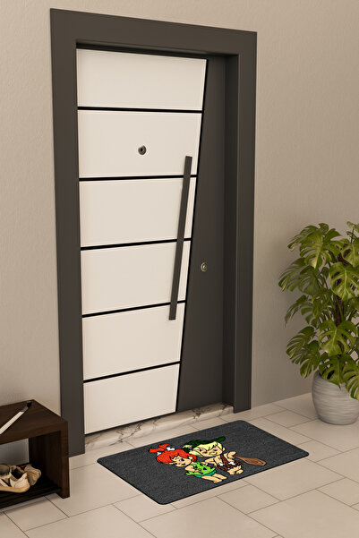 Dormot High-Quality Digital Printing, Standard, Pebble Stone-Themed Doormat